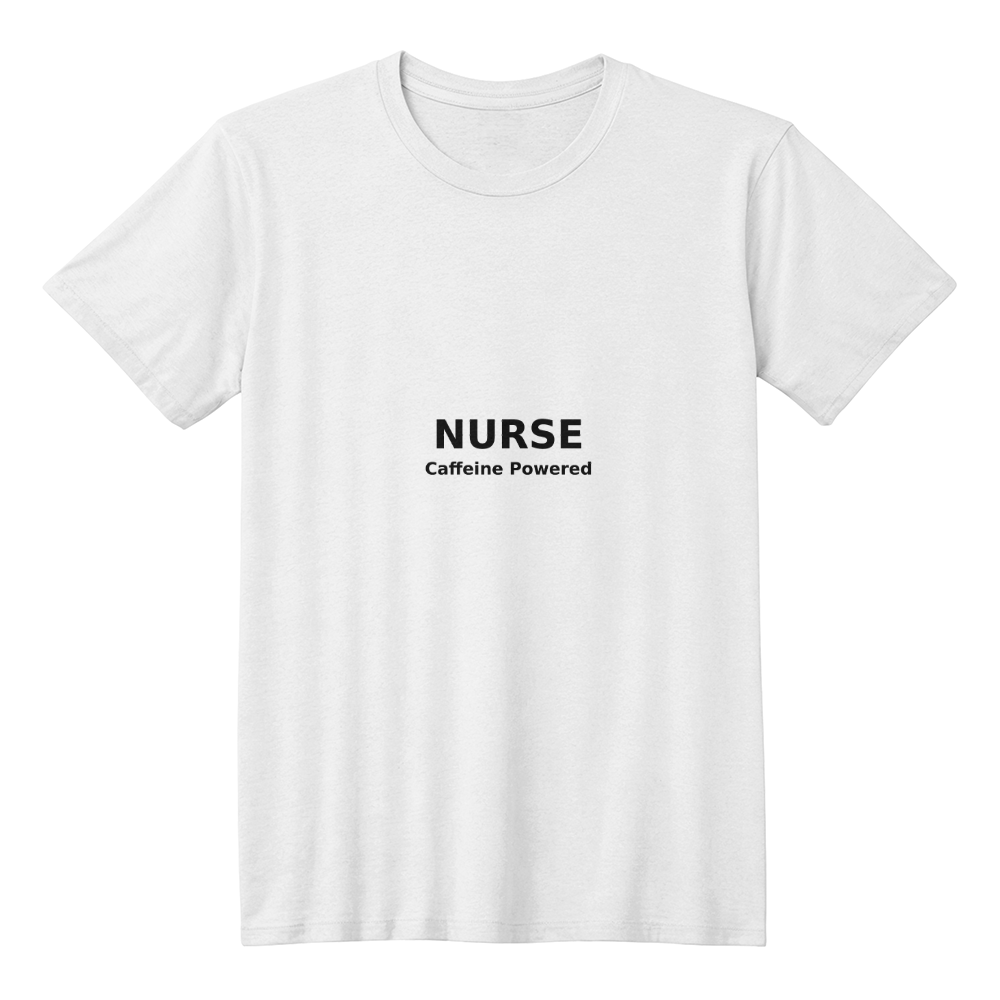 Funny Nurse Coffee Shirt – NURSE Needs Unlimited Refills Stat Everyday | Minimalist Nurse Tee | RN Coffee Lover Gift | Healthcare Humor