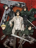 Attack on titan final season trench coat poster bedroom wall art