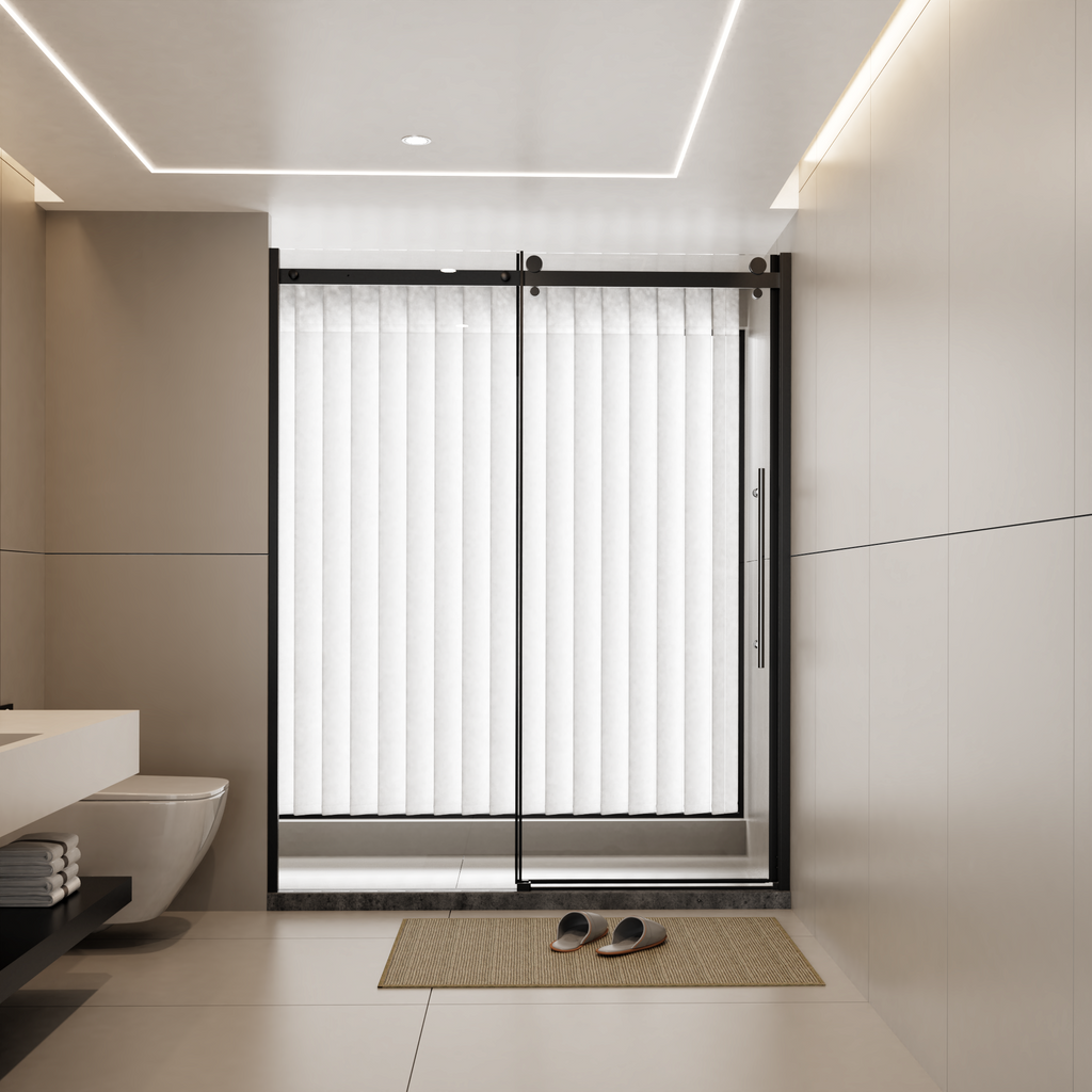60" W x 72" H Frameless Shower Door