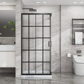 Goodyo Corner Shower Door 36 in. D x 36 in. W x 72 in. H