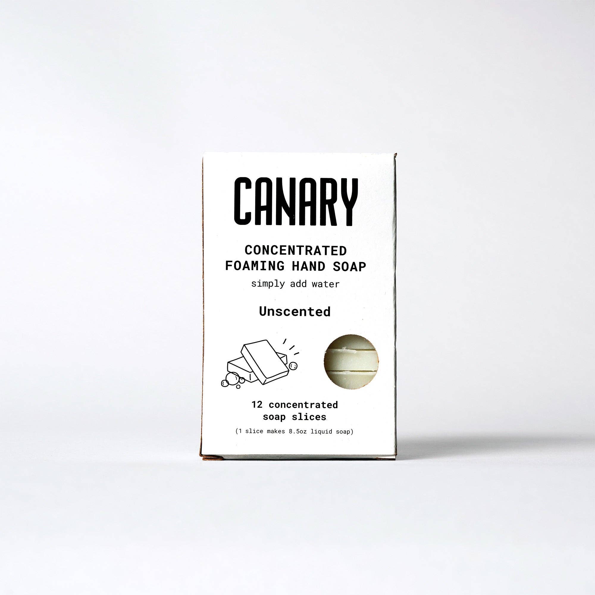 Canary Clean Products - Unscented Concentrated Hand Soap Refill Bars