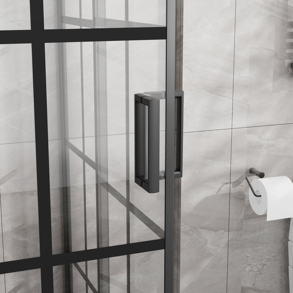Goodyo Corner Shower Door - 36" D x 36" W x 72" H