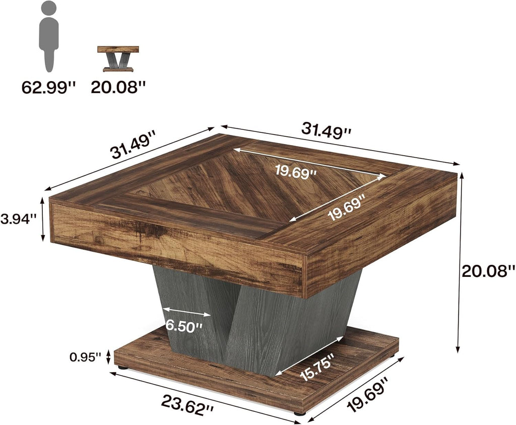 31.5” Square Coffee Table