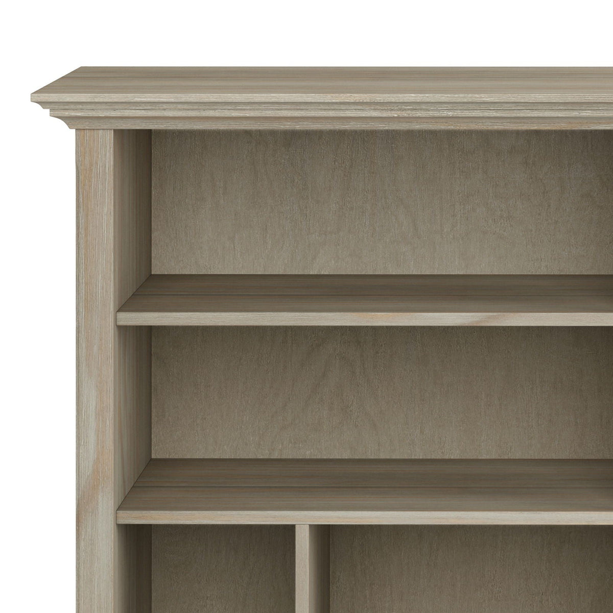Multi Cube Bookcase and Storage Unit with Eight Storage Cubbies - Black, Gray, White, Dark Brown