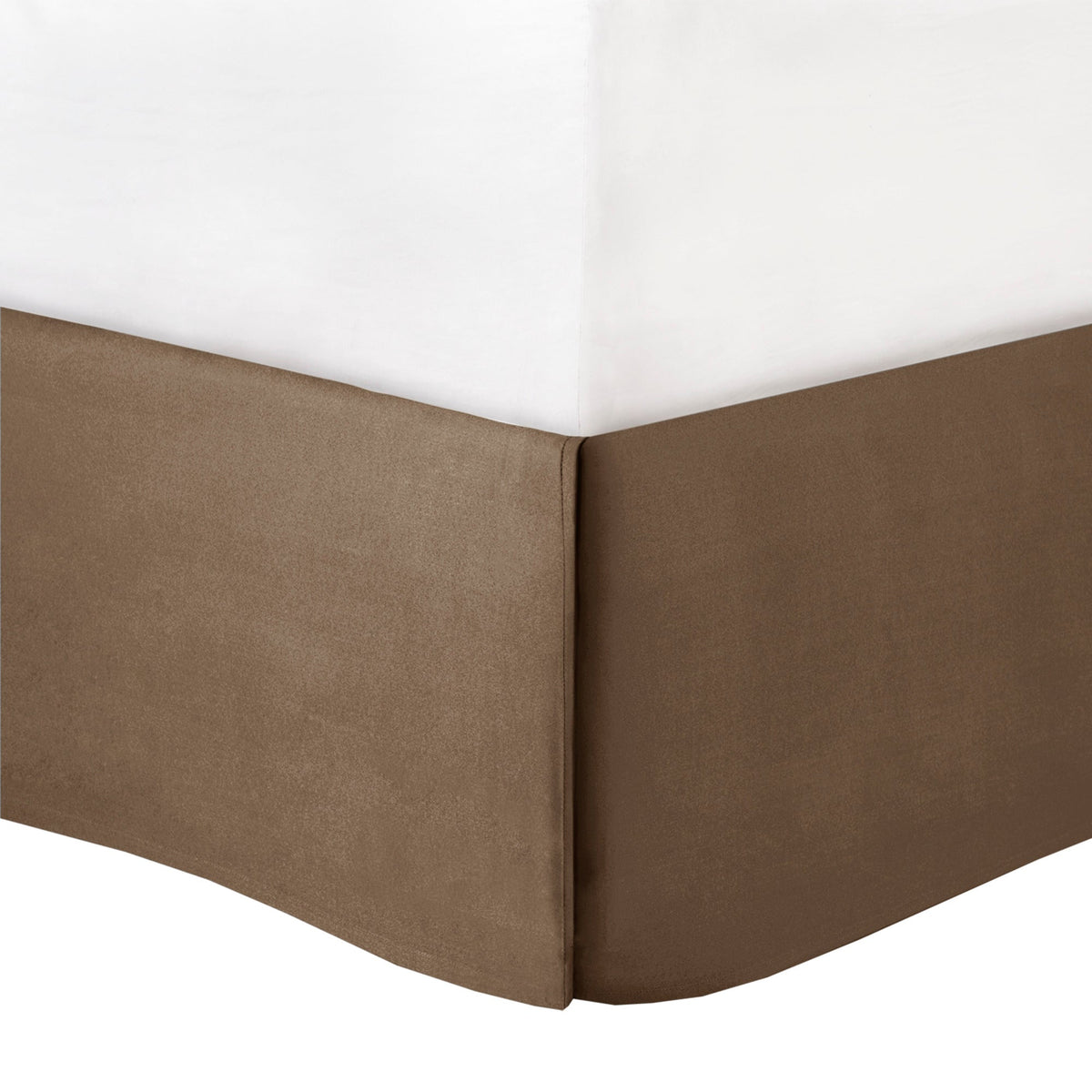 Taupe/Brown King 7 Piece Comforter Set with Elegant Polyester Construction