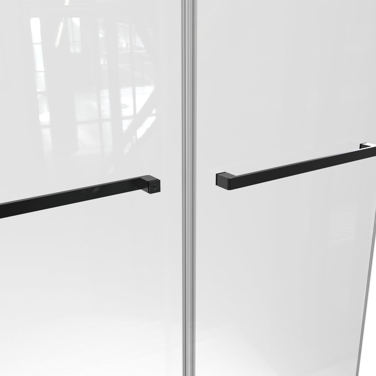60"W x 75"H Double-Sliding Shower Door Matte