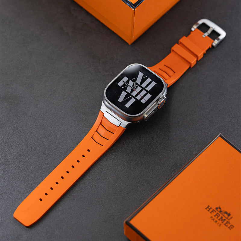 Universal Fluororubber Watch Strap