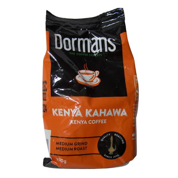 dormans kenya kahawa 250g coffee bag single origin arabica coffee