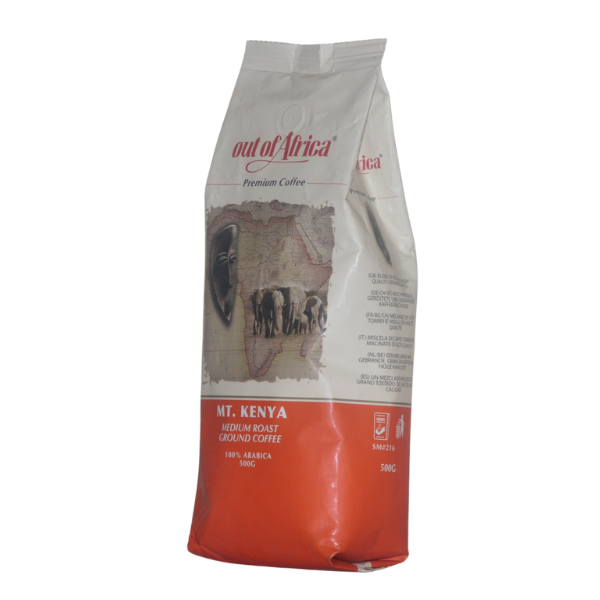 out of africa mt kenya ground coffee 250g retail coffee packaging