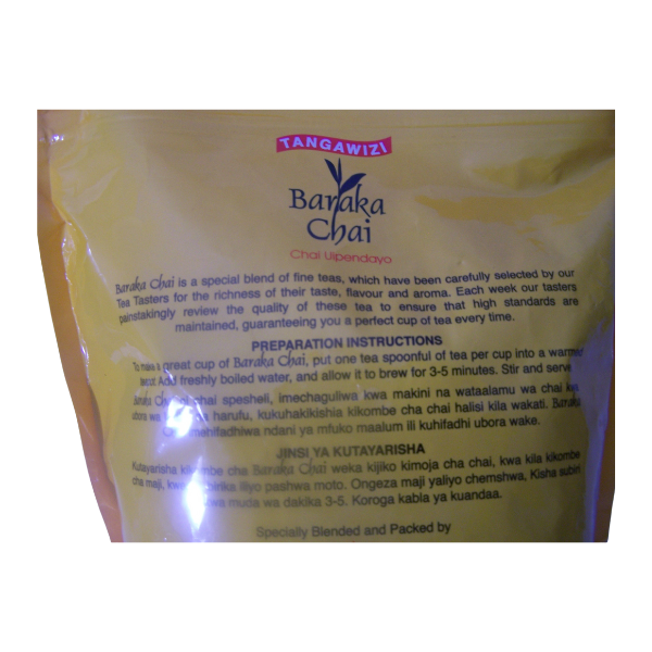 Baraka Chai Tangawizi 250g - World Safari Shops