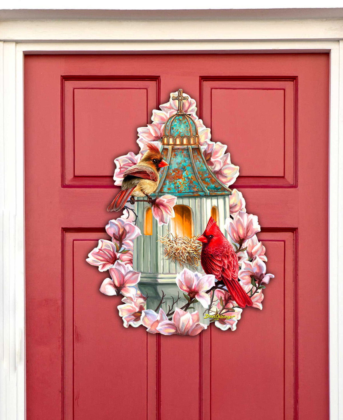 Spring Morning Holiday Door Decor by D. Gelsinger - Easter Spring Decor - 8652808H-DG