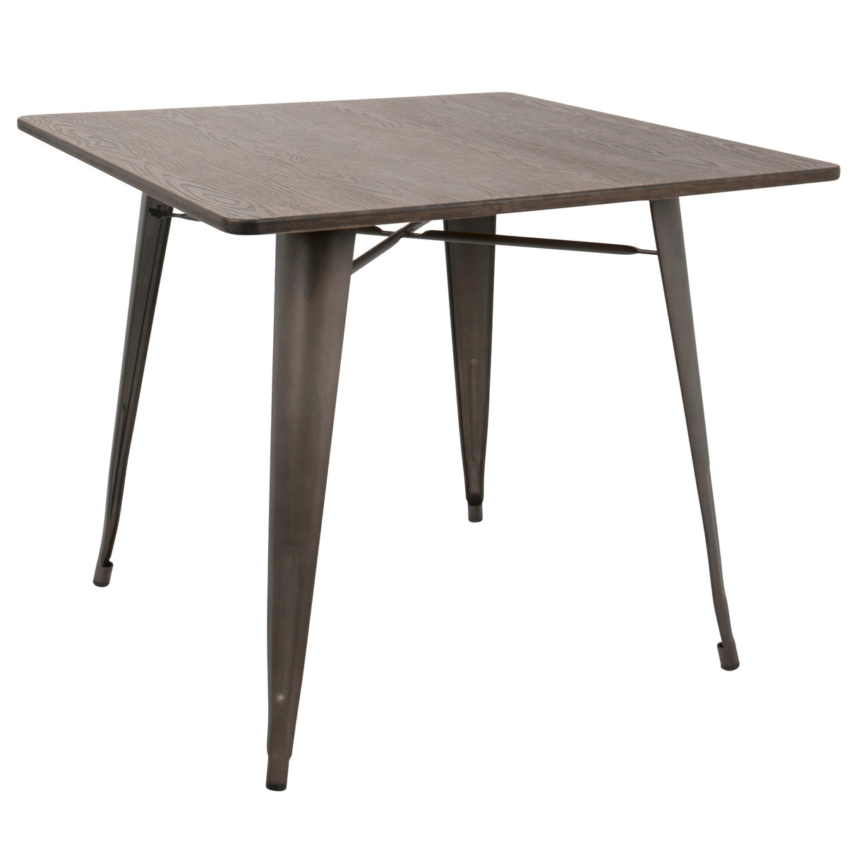 36" Farmhouse Dining Table in Antique Finish