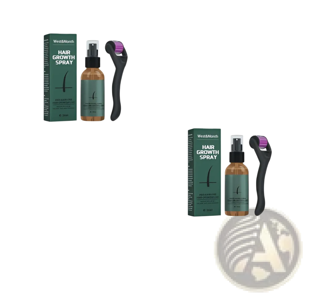 Beard Growth Spray and Derma Roller Kit 30ml