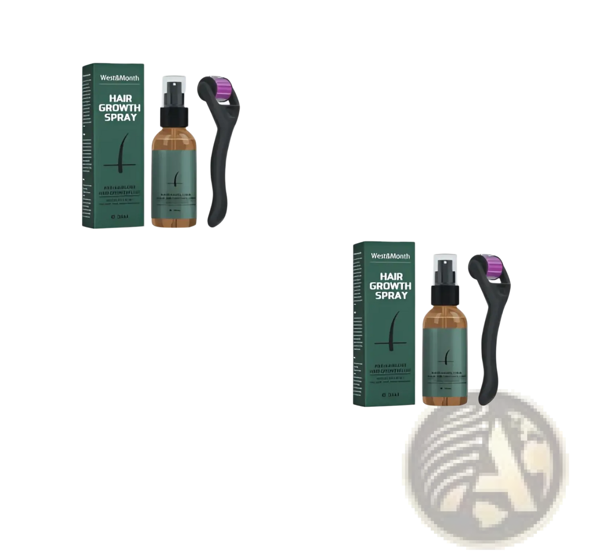 Beard Growth Spray and Derma Roller Kit 30ml