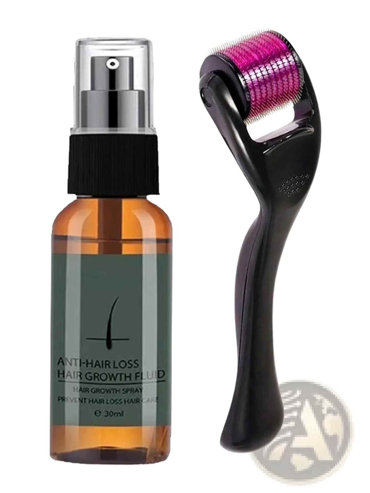 Beard Growth Spray and Derma Roller Kit 30ml