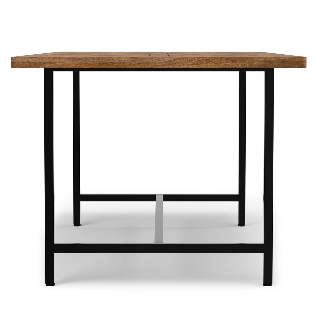 Campbell Dining Table in Burnt Wax