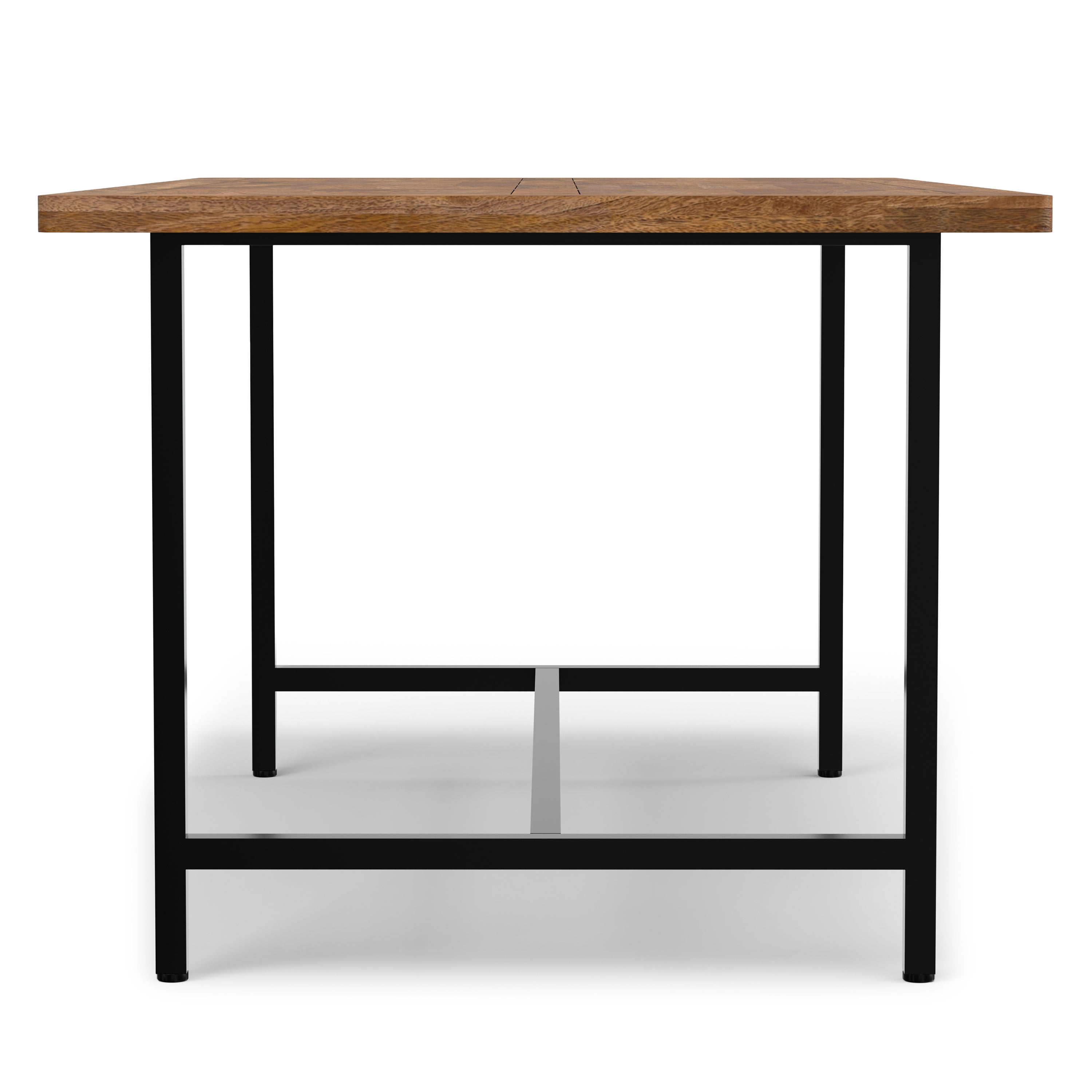 Campbell Dining Table in Burnt Wax