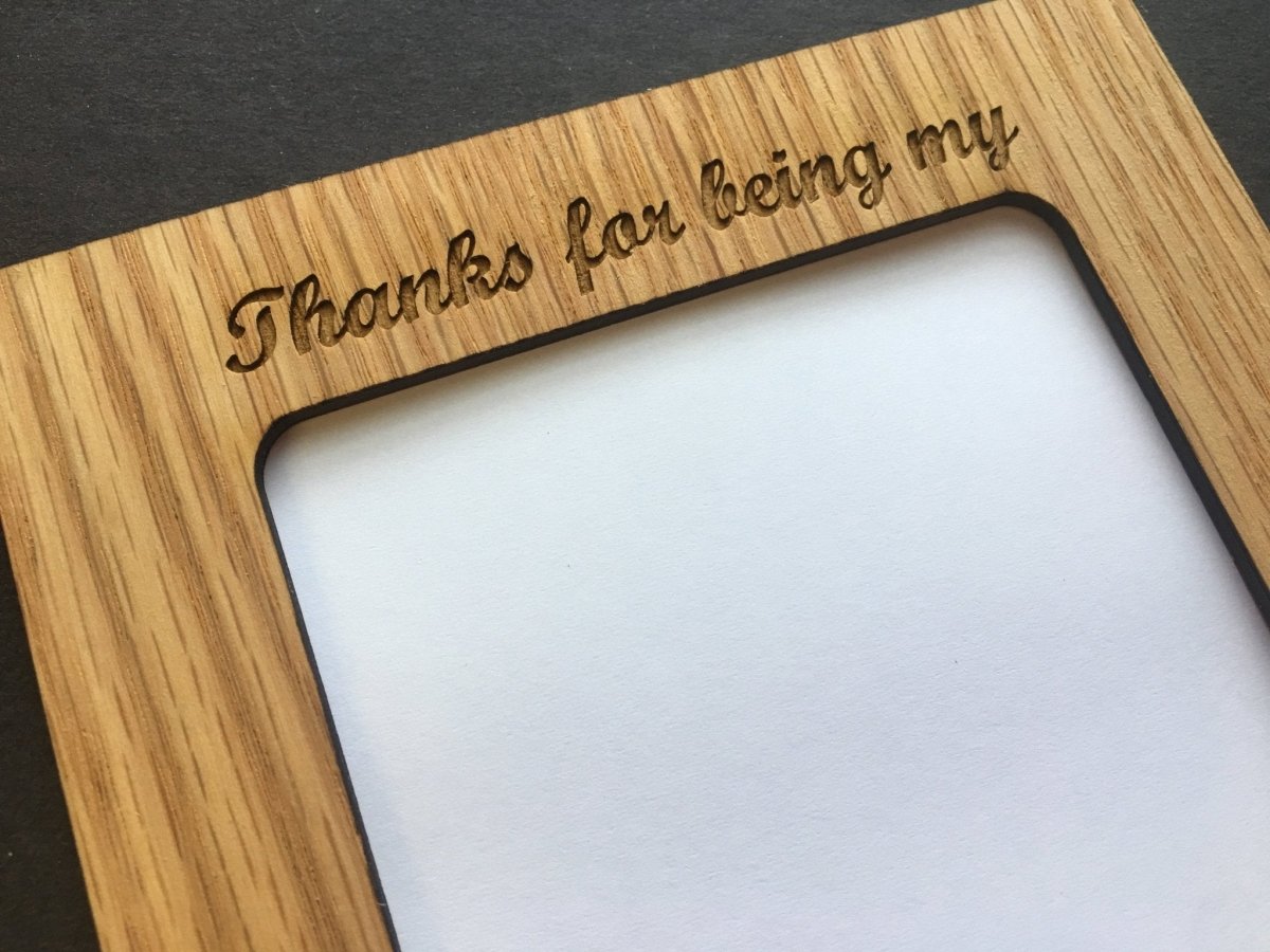 Best Man or Groomsman Picture Frame