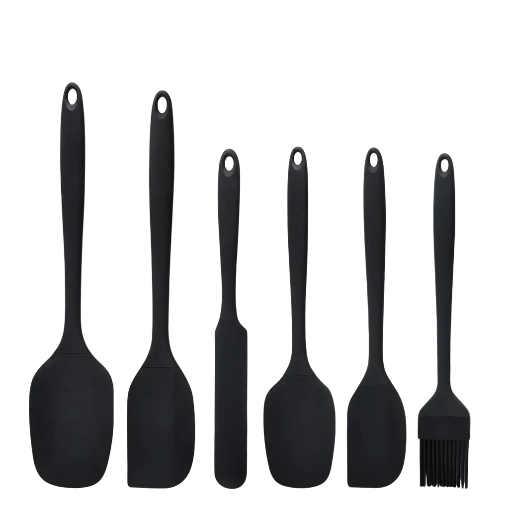 Black Silicone Kitchenware Set and Baking Tool
