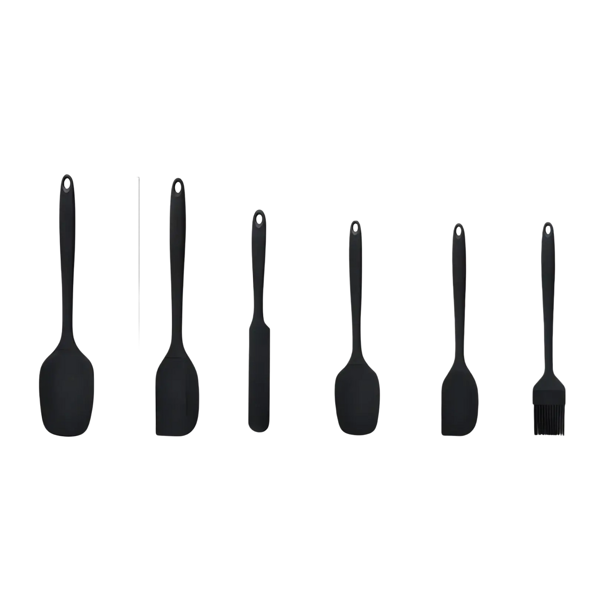 Black Silicone Kitchenware Set and Baking Tool