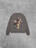 Underground Original Design: Blinding Horror Relaxed AS Garment Dyed Sweatshirt