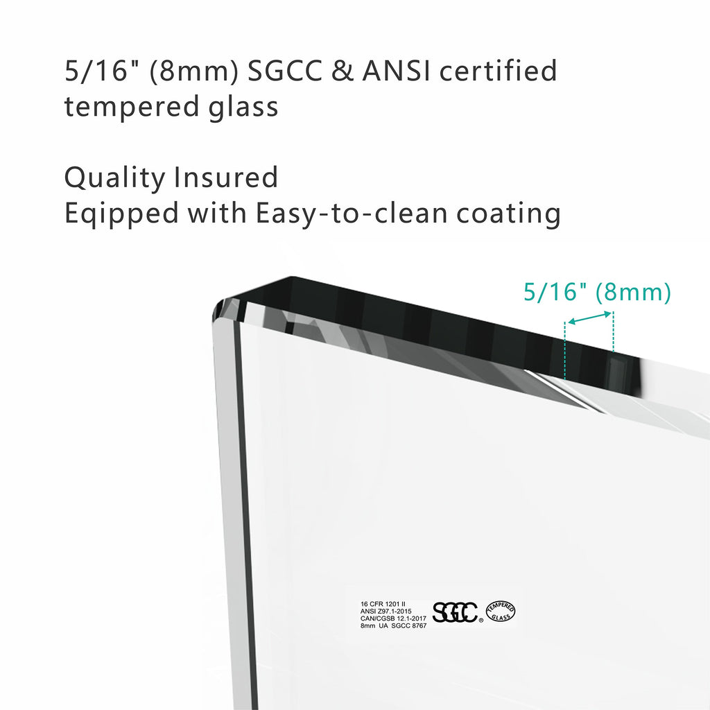 S-RM6076TB Sliding Shower Door