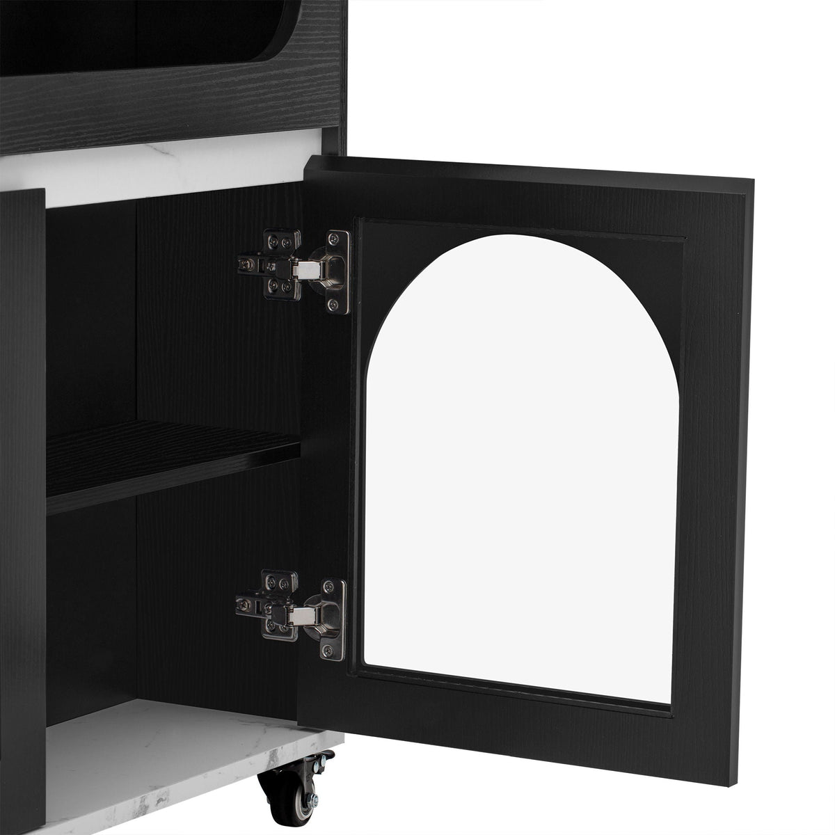 Extendable Dining Table With Folding Top, Rolling Kitchen Island With Drawers And Power Outlet