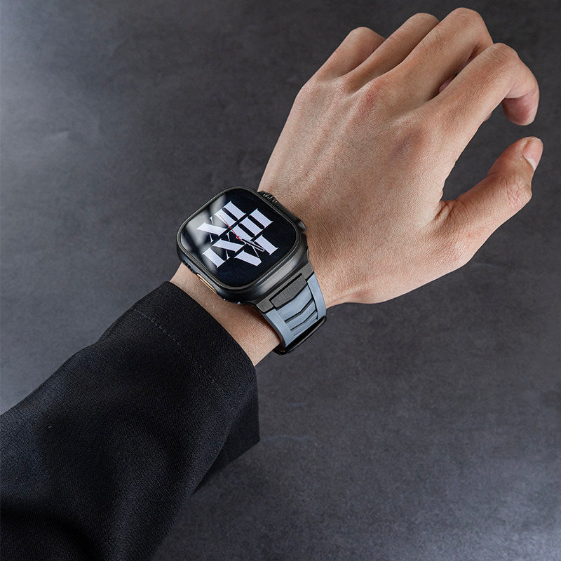 Universal Fluororubber Watch Strap