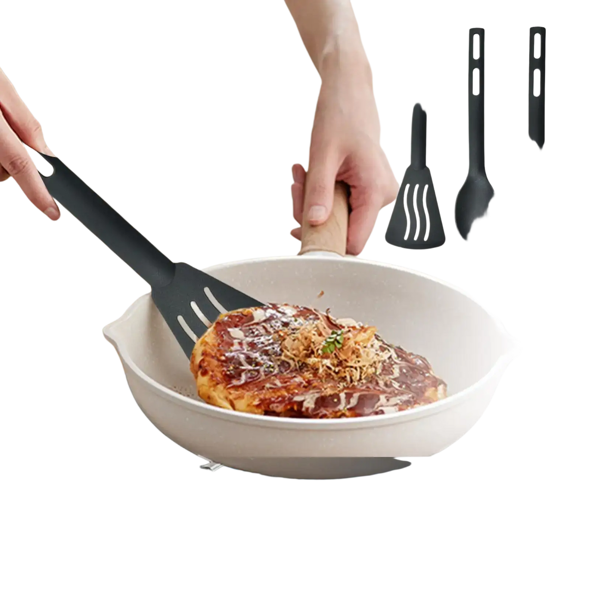 Camping Kitchen Utensils Set Nylon Cookware
