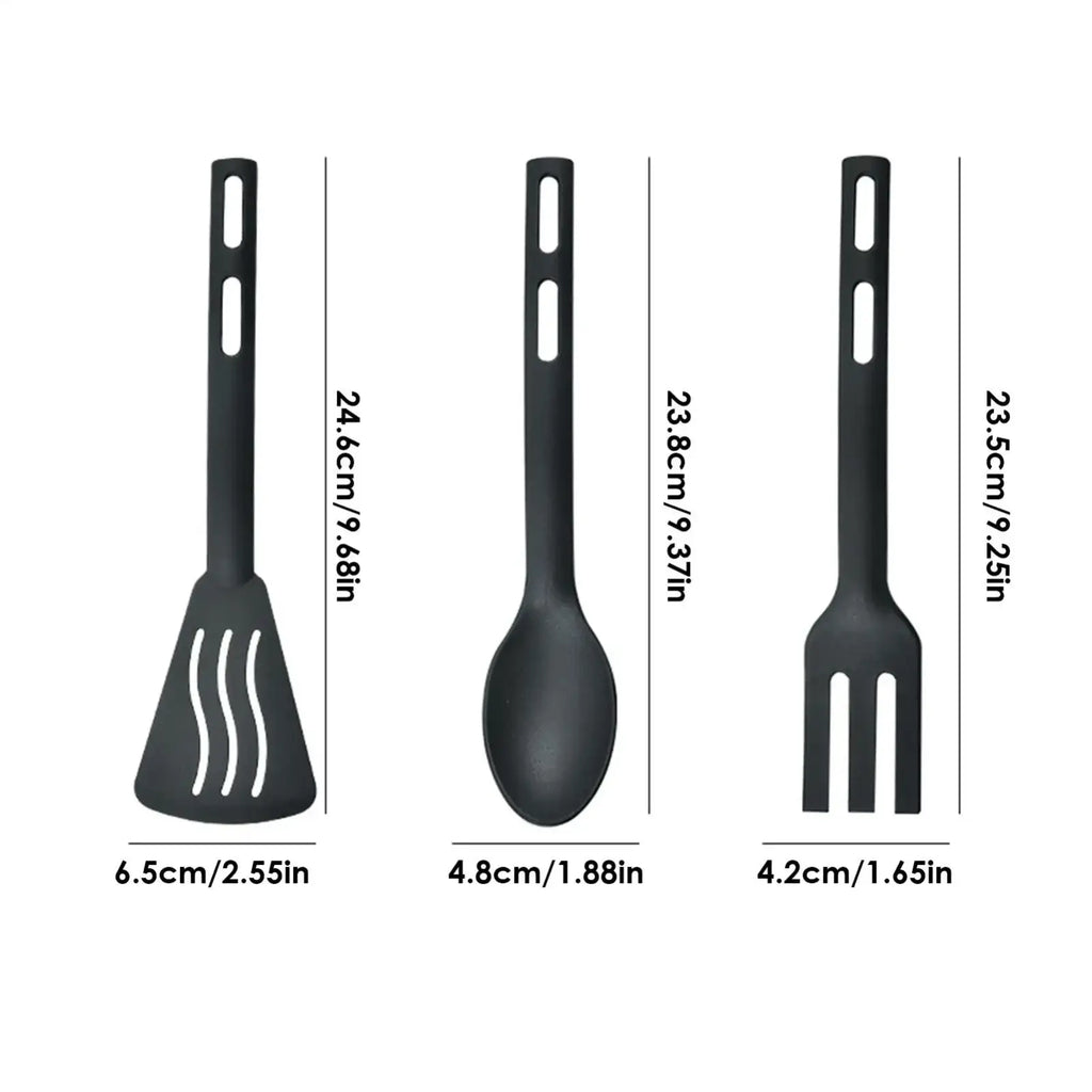 Camping Kitchen Utensils Set Nylon Cookware