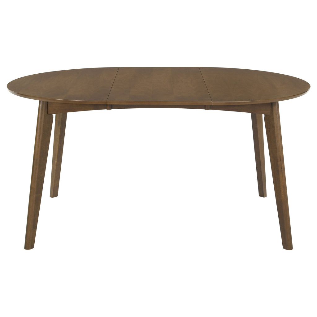 Thomson Dark Oval Dining Table