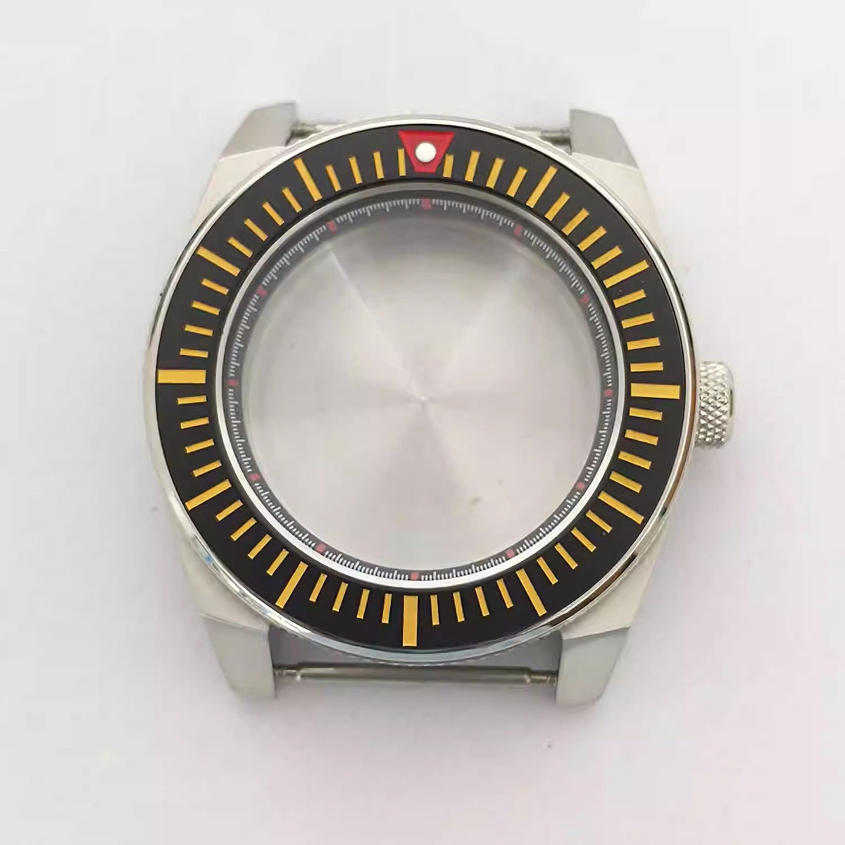 43mm 316 Stainless Steel Aluminum Bezel Watch Case Accessory