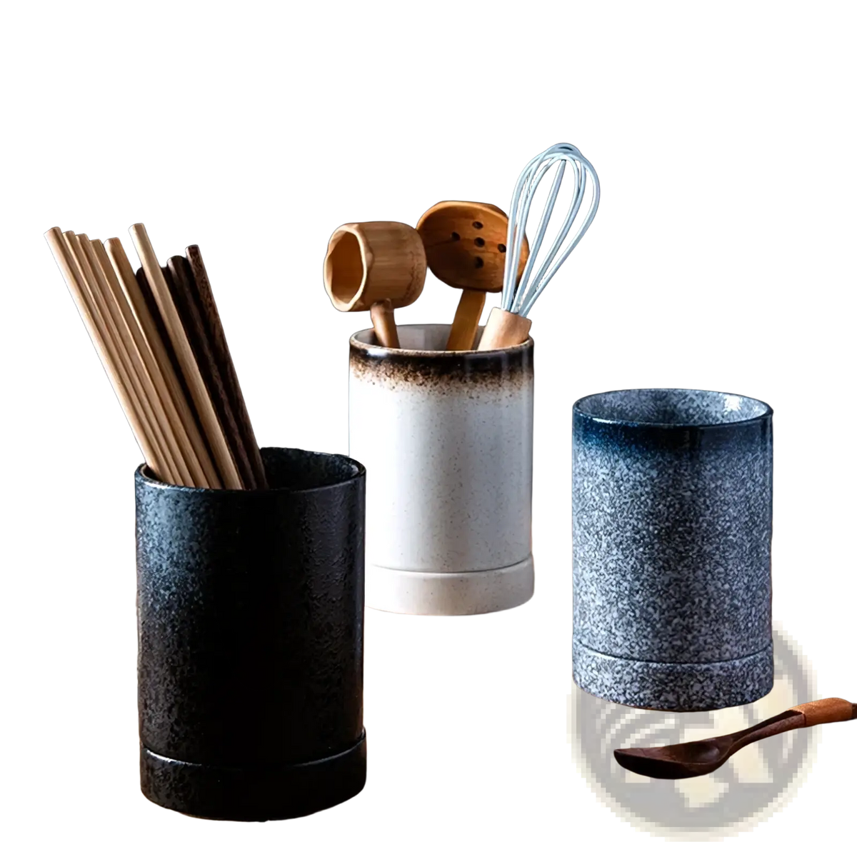 Ceramic Chopstick Holder Storage Rack Kitchen Organizer