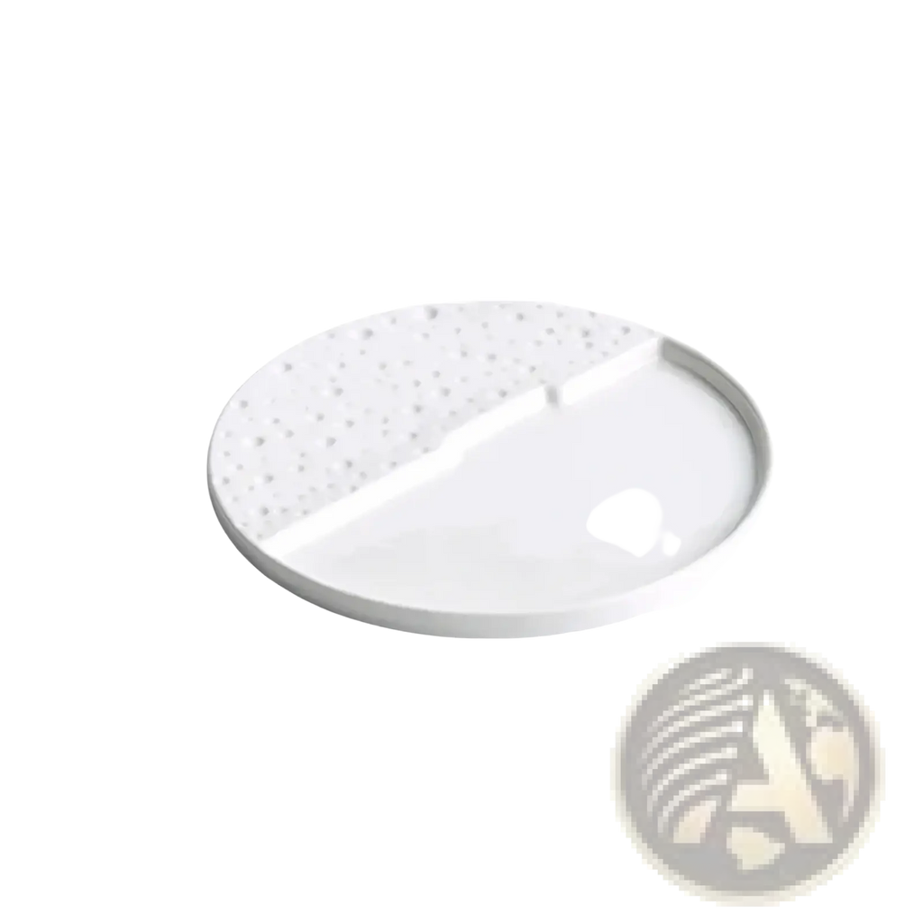 Ceramic Decorative Plate Textured Dinnerware Tray