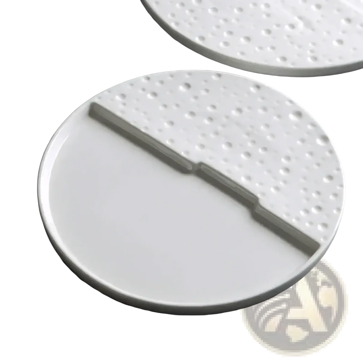 Ceramic Decorative Plate Textured Dinnerware Tray