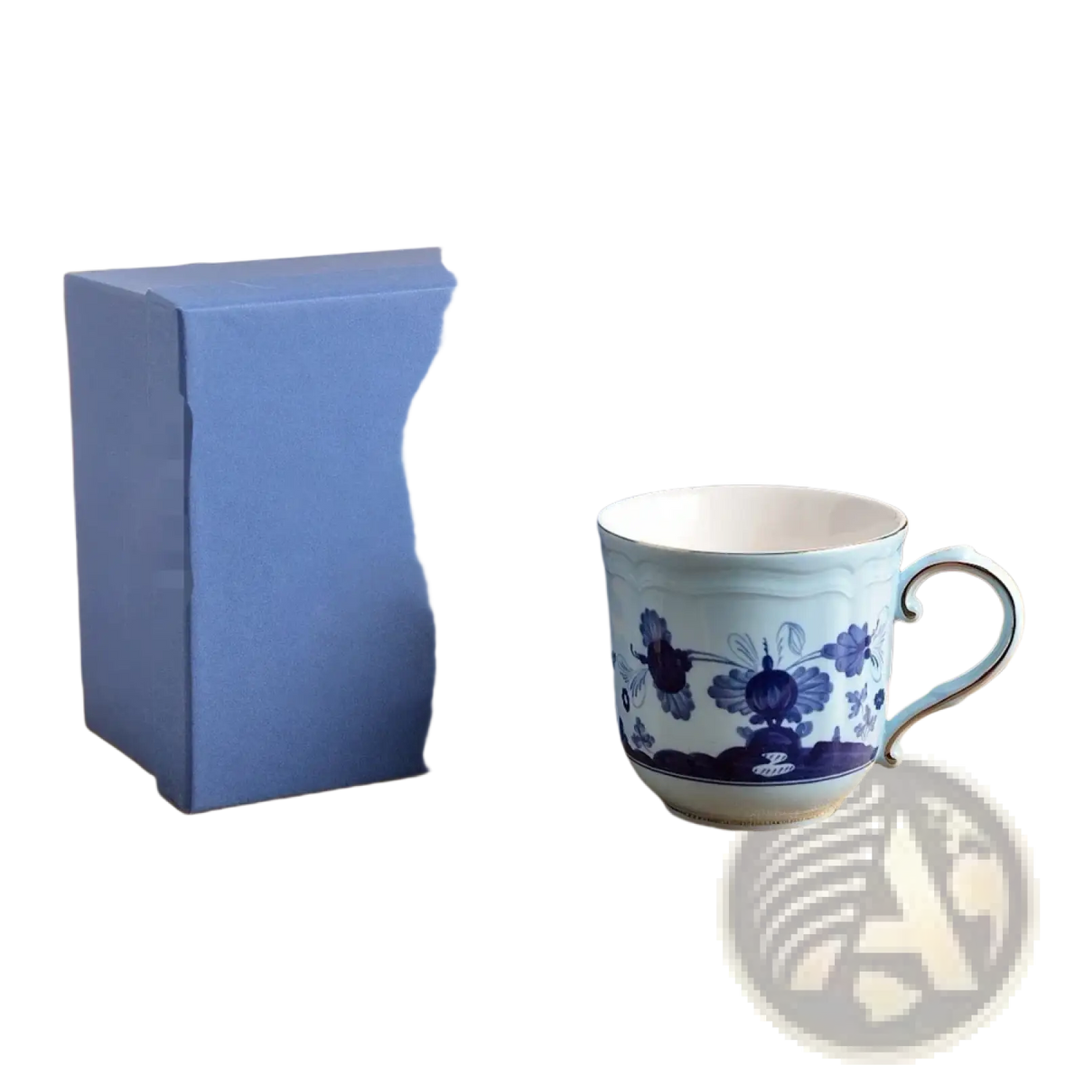 Ceramic Floral Tableware Set Coffee Mug and Teapot