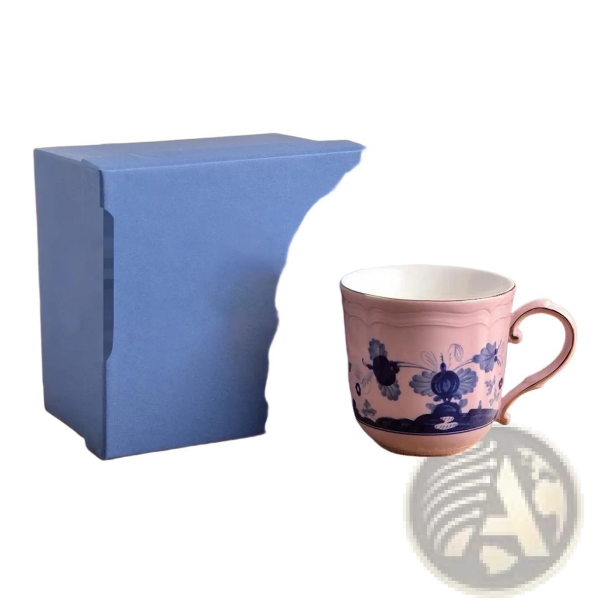 Ceramic Floral Tableware Set Coffee Mug and Teapot