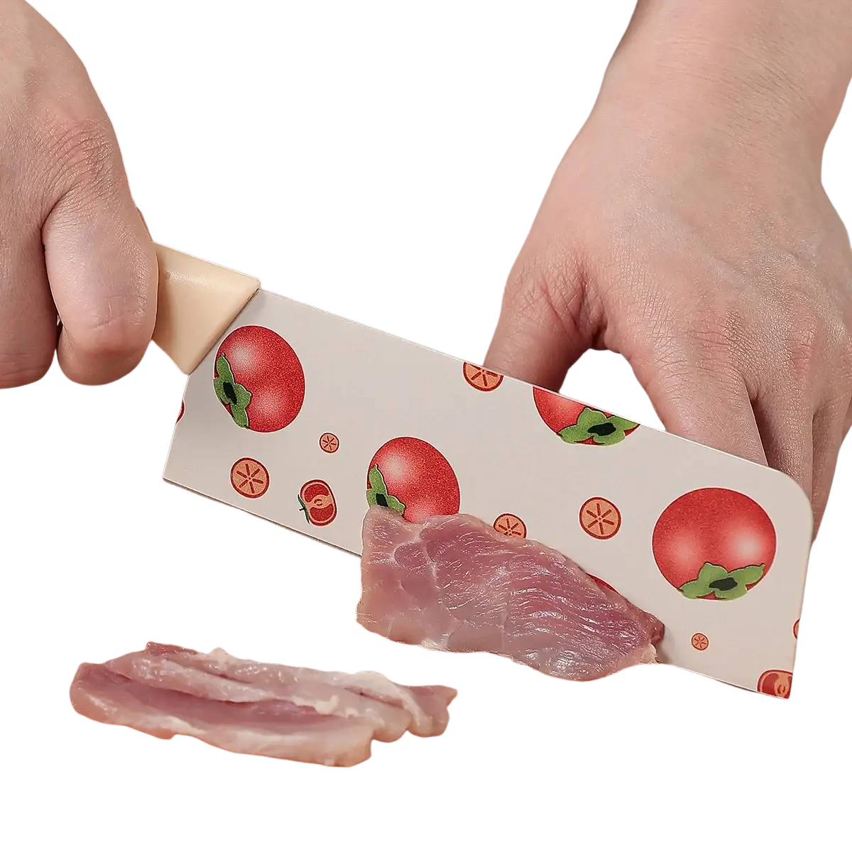 Ceramic Kitchen Knife Set Tomato Pattern