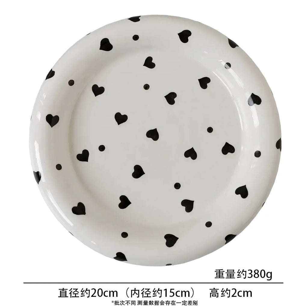 Ceramic Plate Set Decorative Tableware Kitchenware