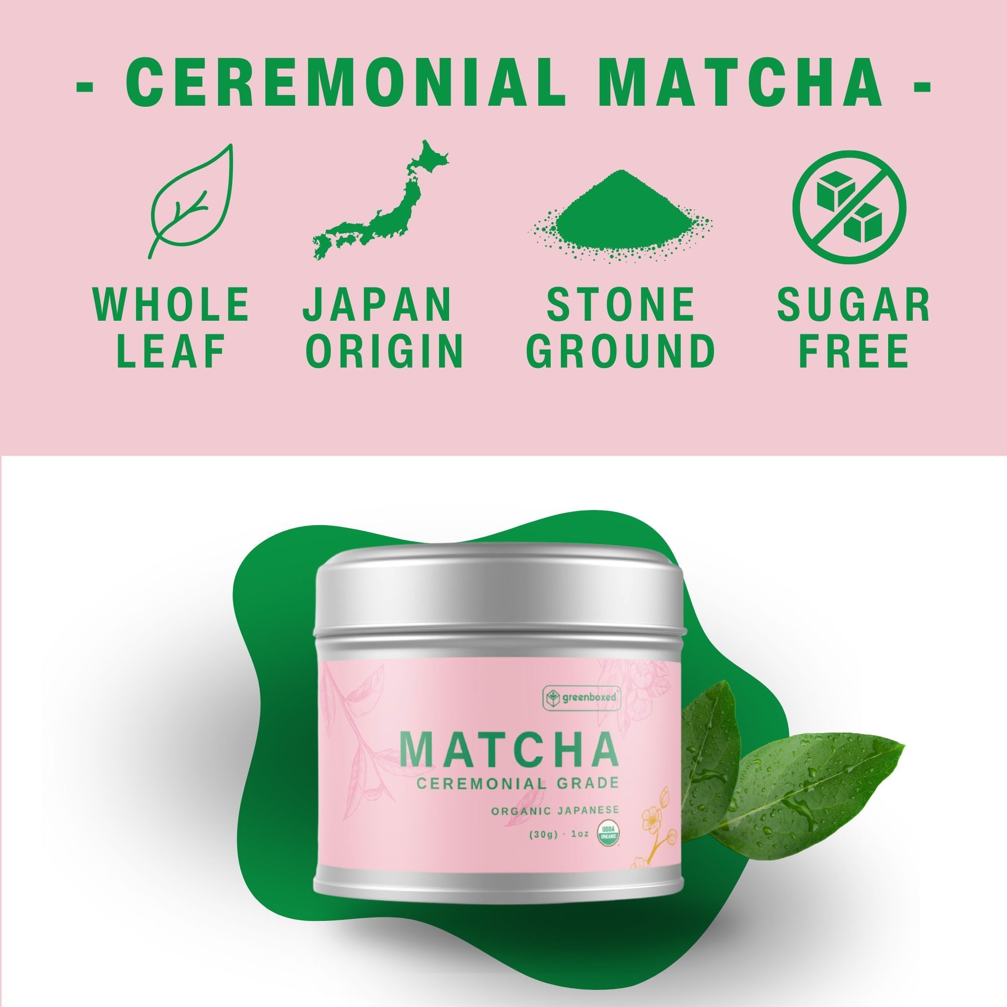 Ceremonial Grade Matcha — 1 oz.