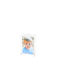 Clear Acrylic 2" x 3" Double-Sided Thick Block Frame