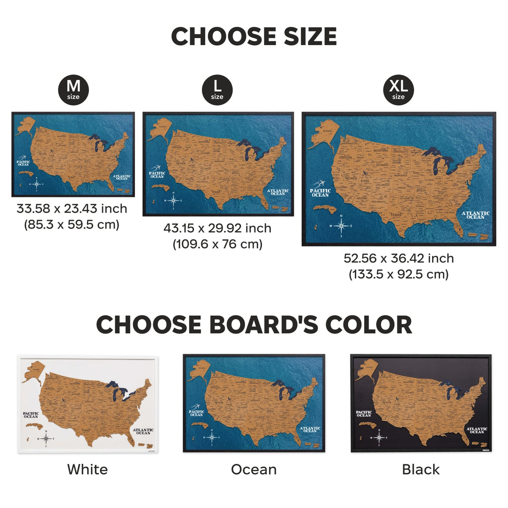 Cork USA Maps