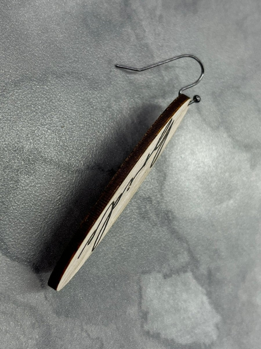 Cross Dangle Earrings
