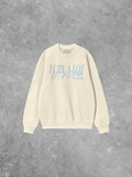 Underground Original Design: Cry A Lot But I'm Productive Boxy Cotton Sweatshirt