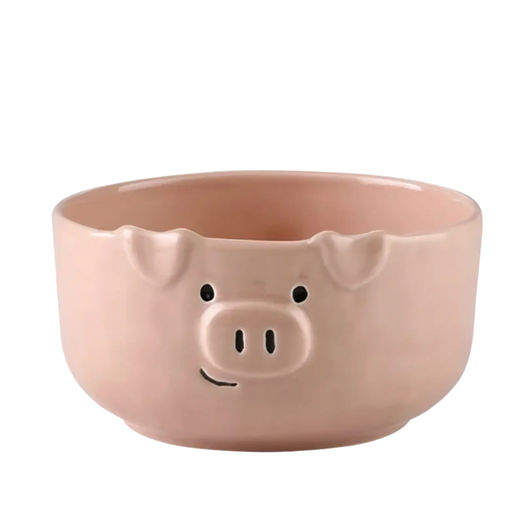 Cute Pig Ceramic Dinnerware Set