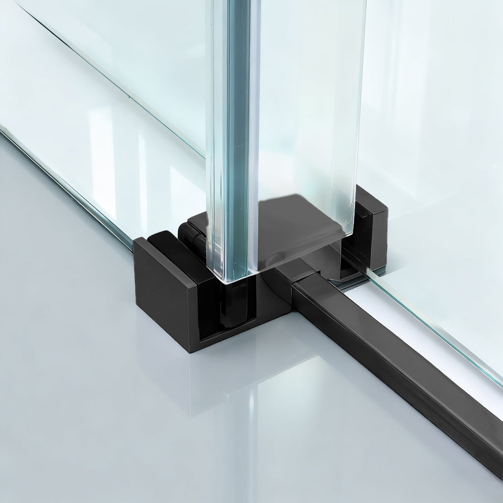 Shower Door 48" W x 76" H Single Sliding Bypass Shower Enclosure