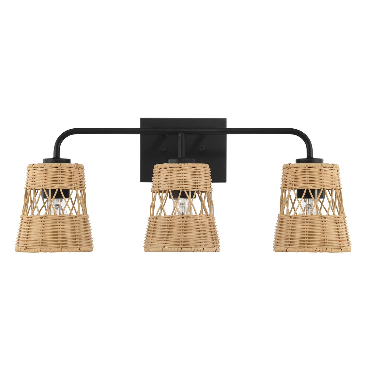 Moonlit 3 Lights Wall Sconce with Shade