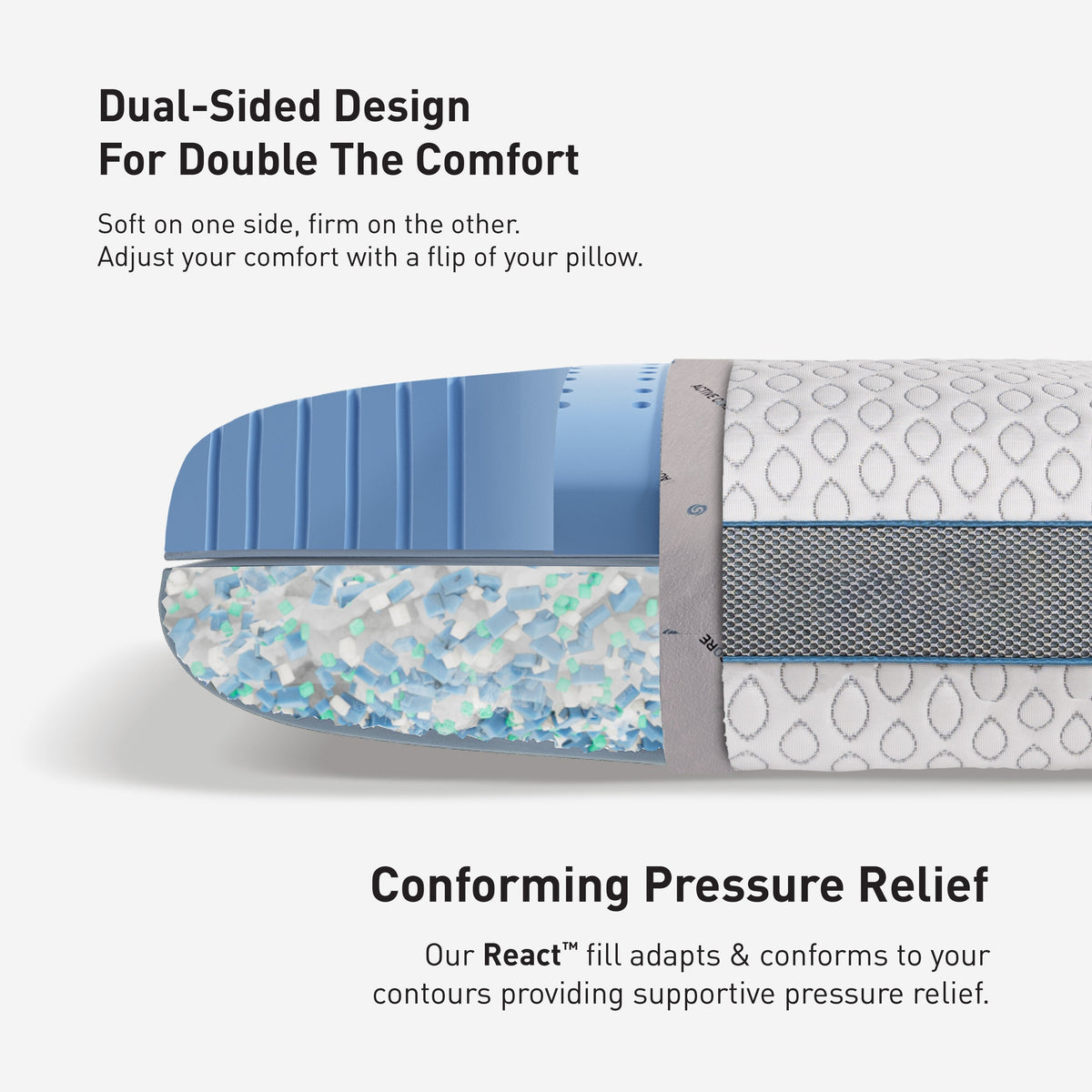 BedGear Frost 1.0 King Cooling Pillow
