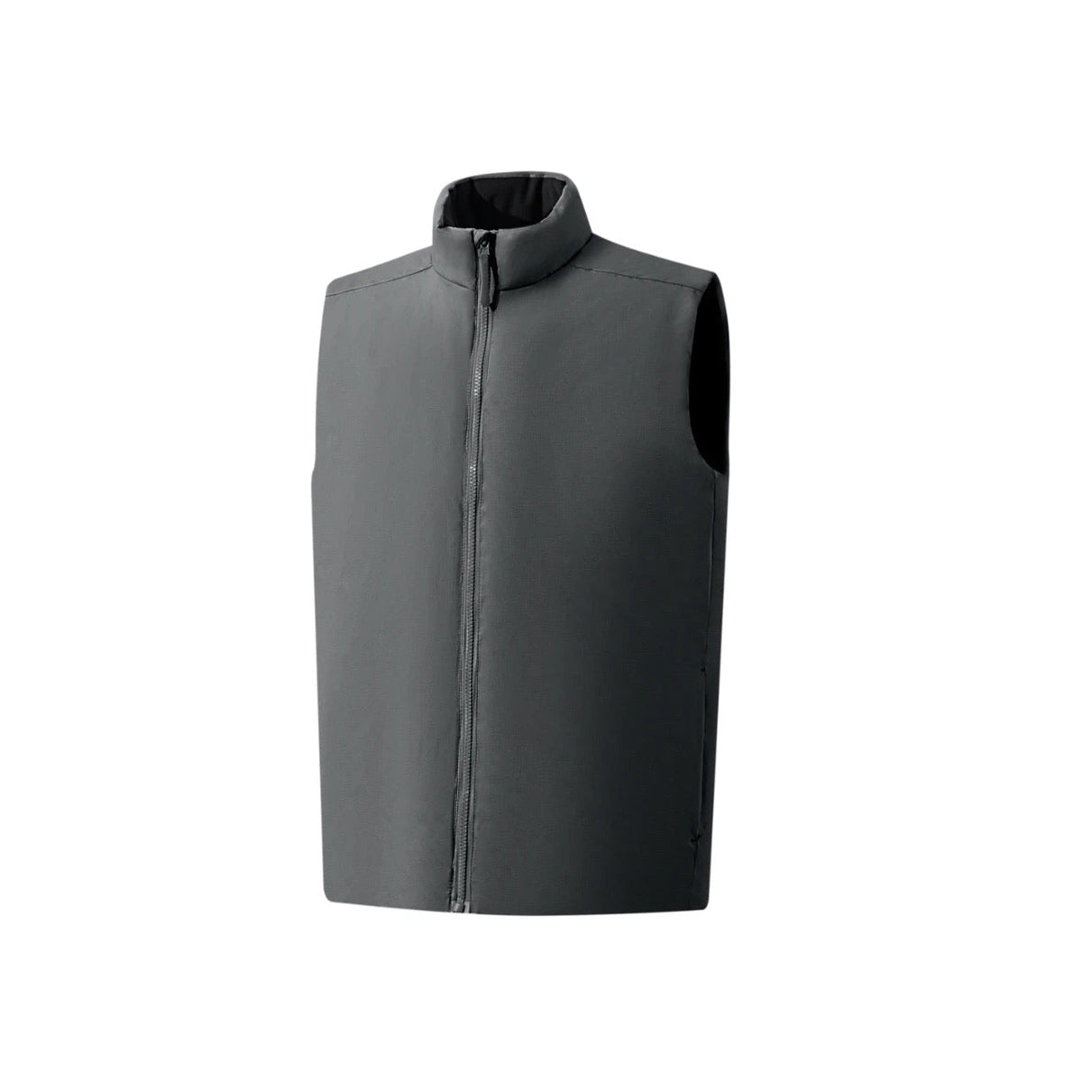 Unisex Lightweight Insulated Puffer Vest, Stand Collar Sleeveless Warm Gilet, Casual Simple Quilted Vest For Men Women Outdoor Commute Layering
