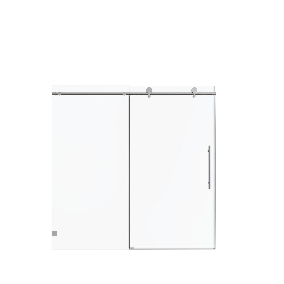 Frameless Single Sliding Soft-Close Shower Doors